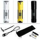 Portable Air Compressor 12V 150 PSI Tire Inflator For Car Motor Bicycle Tire Pump With Digital Gauge LED Light Power Bank
