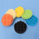 Drillpro 8Pcs 7 Inch Sponge Polishing/Buffing Pad Kit For Car Polisher