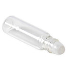 Empty Clear Glass Roll on Bottles Refillable Roller Ball Essential Oil Liquid Bottle 10ml
