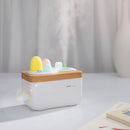 Novelty Mini Remote Control LED Humidifier Night Light Oil Aroma Diffuser Aromatherapy Air Mist Purifier