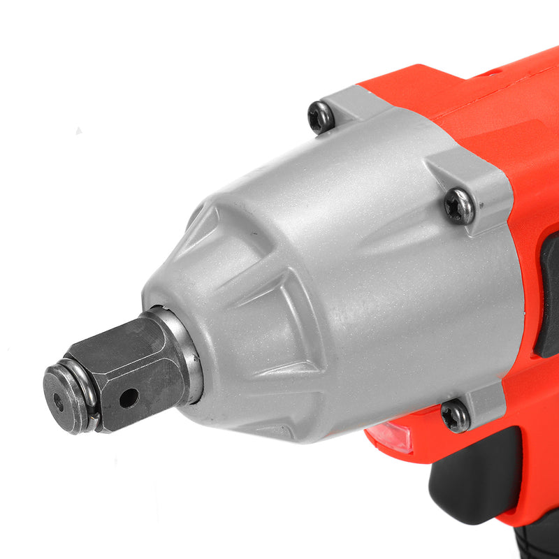 480Nm 3600rpm LED Cordless Electric Impact Wrench Tool Rattle G un Car Repairing DIY