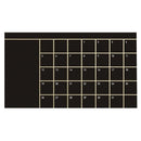 Month Calendar Chalkboard Sticker Blackboard Removable Planner Wall Stickers Black Board Decor