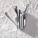 Honana Multipurpose Heavy Duty Solid MetaWall Mount Triple Swing Arms Hanging Home Hooks