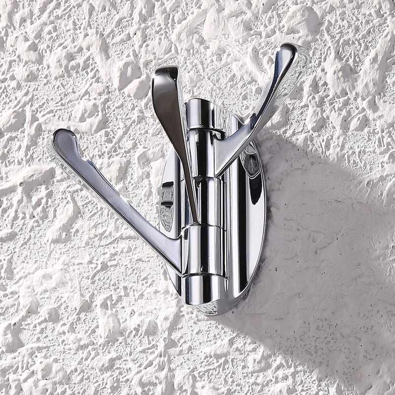 Honana Multipurpose Heavy Duty Solid MetaWall Mount Triple Swing Arms Hanging Home Hooks