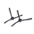 Black Side Brushes Accessories Replacement Spare Parts for Ecovacs Deetbot SCR120 CEN540 X500 Vacuum Cleaner