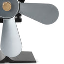 5 Blade Heat Self-Powered Wood Stove Fan Top Log Burner Fireplace Silent Ecofan