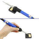 37PCs Wood Burning Pyrography Pen Kit Tools 60W Adjustable Temperature with Tips Letters EU Plug