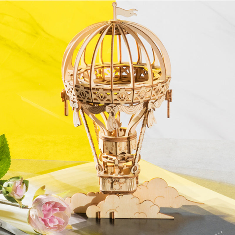 3D Wooden Puzzle Model Building Assembly Toys for Chidren Boys Xmas Gift