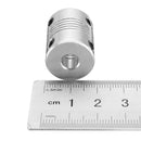 Machifit 6.35mm x 10mm Aluminum Flexible Shaft Coupling CNC Stepper Motor Coupler Connector