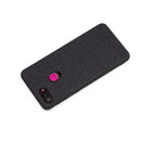 Bakeey Fabric PC+PU Leather Back + Soft TPU Bumper Protective Case for Xiaomi Mi 8 Lite 6.26 inch