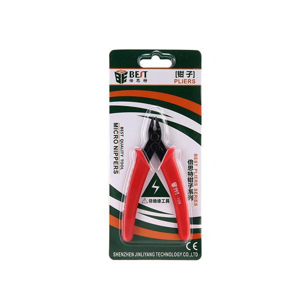 BEST BST-109 Mini Wire Carbon Steel Cutting Pliers Electronic Hand Tools Cable Stripper Cutter