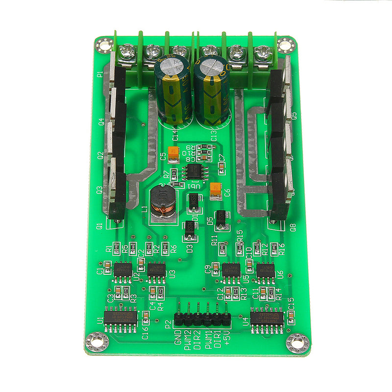 3V-36V DC H-Bridge Dual Motor Driver Drive Module Board MOSFET IRF3205 with Brake Function