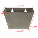 Stainless Steel Wall Mount Beer Bottle Opener Cap Box with Screws & Bulged Tubes