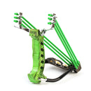 IPRee Outdoor Tactical Metal Slingshot Rubber Band Catapult Camping Game Sling Shot Kit