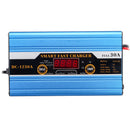 20A/30A/40A Battery Lead-acid 20Ah To 200Ah Smart Charger Multifunction For Car Motorcycle LCD Display