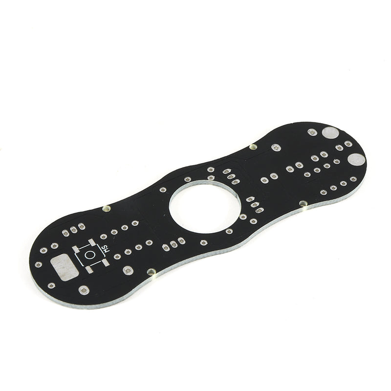 10pcs DIY Electronic POV Rotate Fingertip Gyro Soldering Kit Colorful LED Electronic Training Part