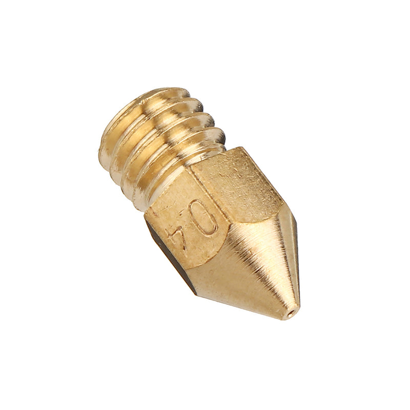 5PCS 1.75mm/0.4mm Copper Thread Extruder Nozzle For 3D Printer