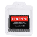 BROPPE 10Pcs Magnetic Slotted Screwdriver Bits SL2/SL3/SL4/SL5/SL6 1/4 Inch Hex Shank Screwdriver Set