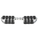 Chrome Motorcycle Front&Rear Footrest Pegs Pedals For Harley Davidson