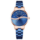 MINI FOCUS MF0263L Simple Deign Elegant Crystal Women Wrist Watch Stainless Steel Quartz Watch