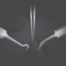 Y.F.M 8Pcs Stainless Steel Acne Needle Blackhead Remover Pimple Comedone Extractor Tool Kit