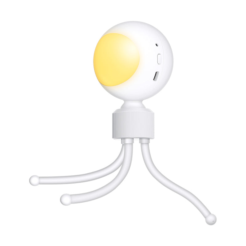 DIGOO DG-L13 0.5W Smart Acoustooptic Control Night Light 3200K Color USB Charging 360 Adjustable Reading Light Rechargeable Table Lamp