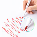 8pcs Mixed Colour White Board Bright Marker Fine Pen bullet Tip Pens Easy Dry Wipe