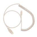KBDfans Spiral Telephone Line Mechanical Keyboard Data Cable USB Type-C Interface