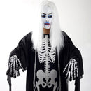 White Hair Bleeding Mask Ghost Festival Halloween Mask Masquerade Mask Party Supplies Props