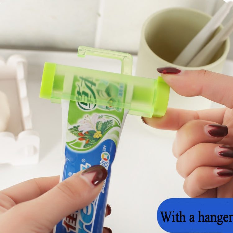 Honana BX- 014 Rolling Squeezer Toothpaste Dispenser Tube Partner Holder Sucker