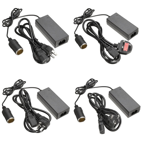 10A Cigarette Lighter Socket 240V Mains Plug to DC 12V Car Charger Power Adapter