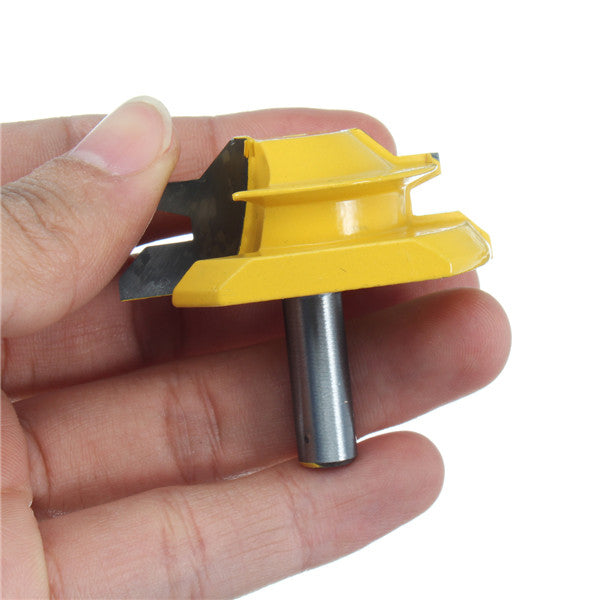 8mm Shank 45 Small Lock Miter Router Bit Woodworking Cutter