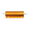 RX24 100W 300R 300RJ Metal Aluminum Case High Power Resistor Golden Metal Shell Case Heatsink Resistance Resistor