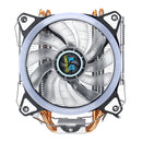 CPU Cooler 4 Heatpipes 5 Colors 120mm LED RGB Cooling Fan for LGA 775/115X//1366 AMD
