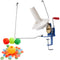 10 Ounce Practical Heavy Needlecraft Metal Yarn Fiber Wool Ball Winder Hand Operated Coil winder For Sewing Accessories Tools