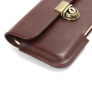 Universal Leather Wallet Pouch Waist Bag Case For Phone From 5.1 to 6.3 inch