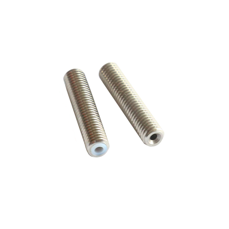 Anet M6 * 40mm Stainless Steel Nozzle Extruder Throat with PTEF Tubes Pipes for 1.75mm Filament for 3D Printer