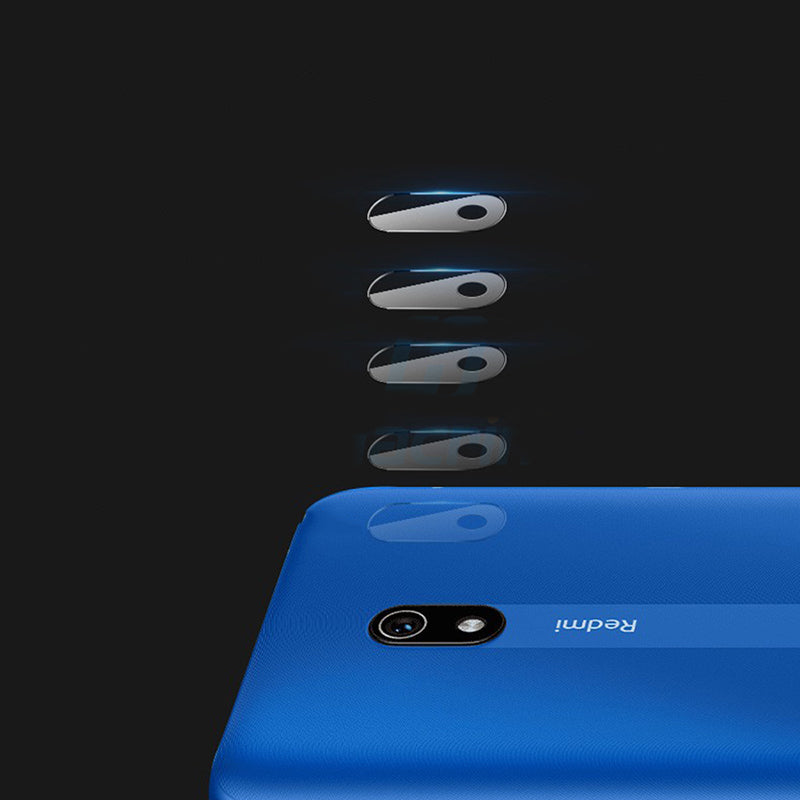 For Xiaomi Redmi 8A HD Clear Anti-explosion Tempered Glass Screen Protector + 2PCS Anti-scratch Tempered Glass Lens Protector