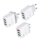 Bakeey Multi Port QC3.0 3A Fast Charging USB Charger Adapter For iPhone 8 Plus XS 11 Pro Oneplus 7T Pro Huawei P30 Pro Mate 30 5G