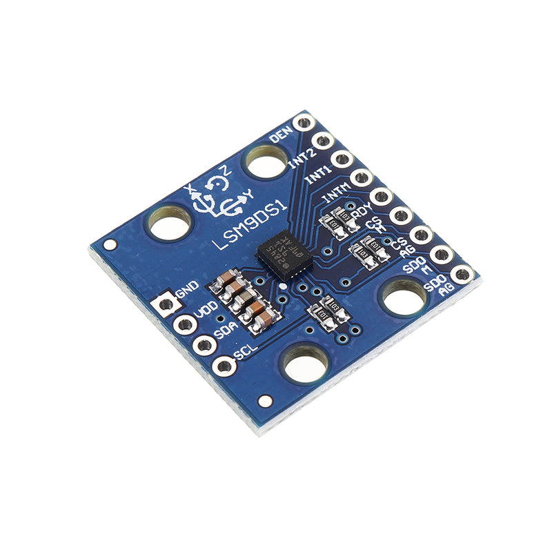 GY-LSM9DS 9 Axis Sensor Module Acceleration Gyro Magnetometer Inertial Measurement Accelerometer Unit IMU