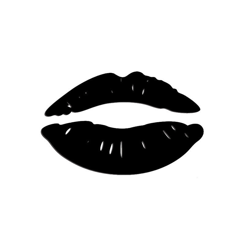 3D Mirror Lip Makeup Wall Stickers Creative Art Wallpaper Decal Decorations For Bathroom Living Room