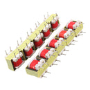 30pcs 1300 : 8 Ohm Audio Transformer EE14 Transformateur Audio POS Transformador