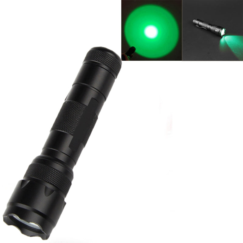 XANES 502B L2 1200LM Blue Light/Red Light/Green Light/UV Purple Light Functional Flashlight