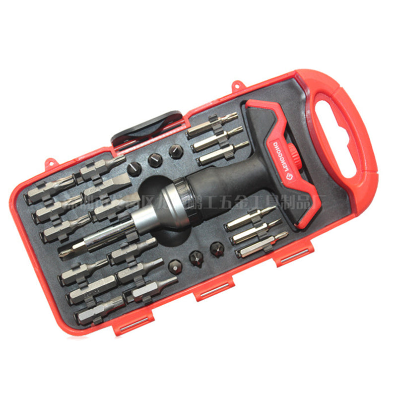PENGGONG 8119B Multitool Screwdrivers Set Magnet Ratchet Screw Driver Tools