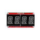 3pcs 4-bit Pozidriv 0.54 Inch 14-segment LED Digital Tube Module Red & Green I2C Control 2-line Control LED Display Screen Module