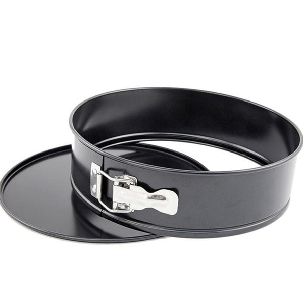 Leakproof Round Cake Pan Carbon Steel Kitchen Bakeware with Removable Bottom Baking Mold