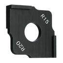 2pcs Radius Quick Jig R15 R20 R25 R30 Woodworking Router Table Jig Corner Template Tools