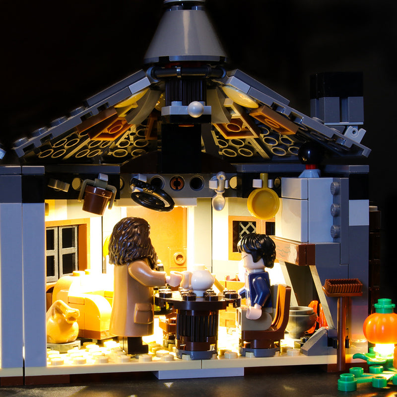 LED Light Lighting Kit ONLY For LEGO 75947 Hagrids Hut Lighting Set USB Powered