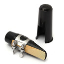 Alto Sax Saxophone Mouthpiece with Cap Buckle Reed Patches Pads Cushions