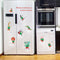 Miico SK7182 Animal Football Team Children's Room Cabinet Sticker Door Sticker Wall Sticker DIY Stickers